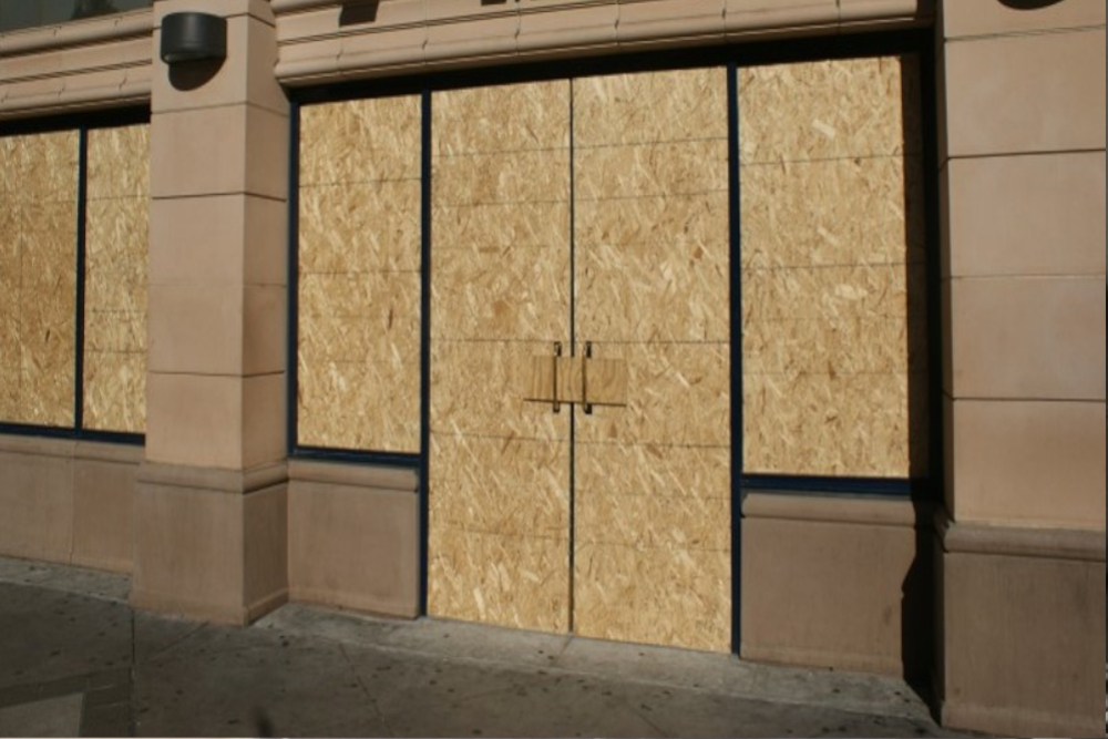 Boarding Up in Kingston upon Thames, Hampton Wick, KT1